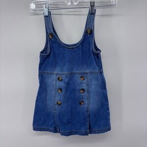 Flapdoodles Blue Denim Overalls‎